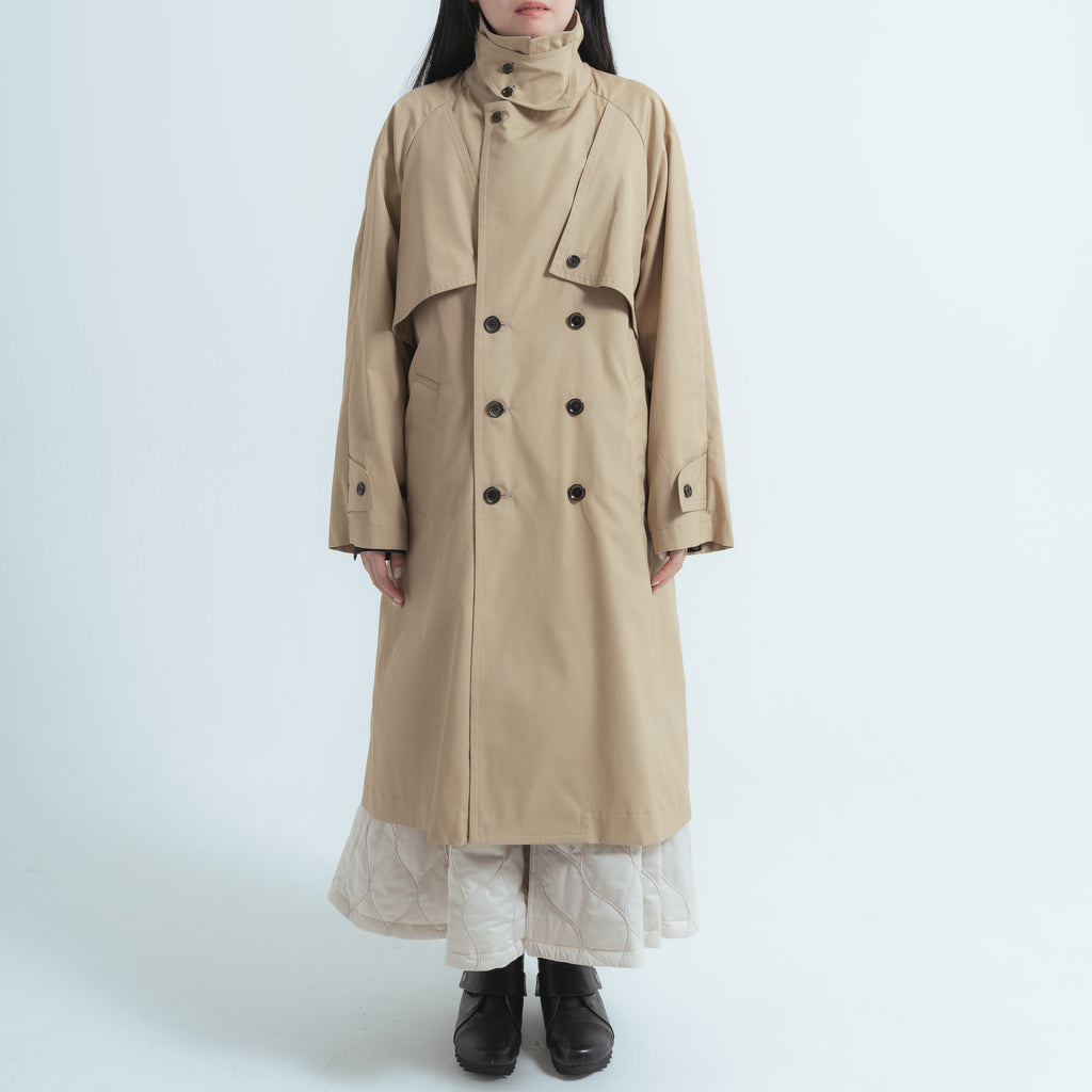 Gabardine trench coat– NaNo Art official shop