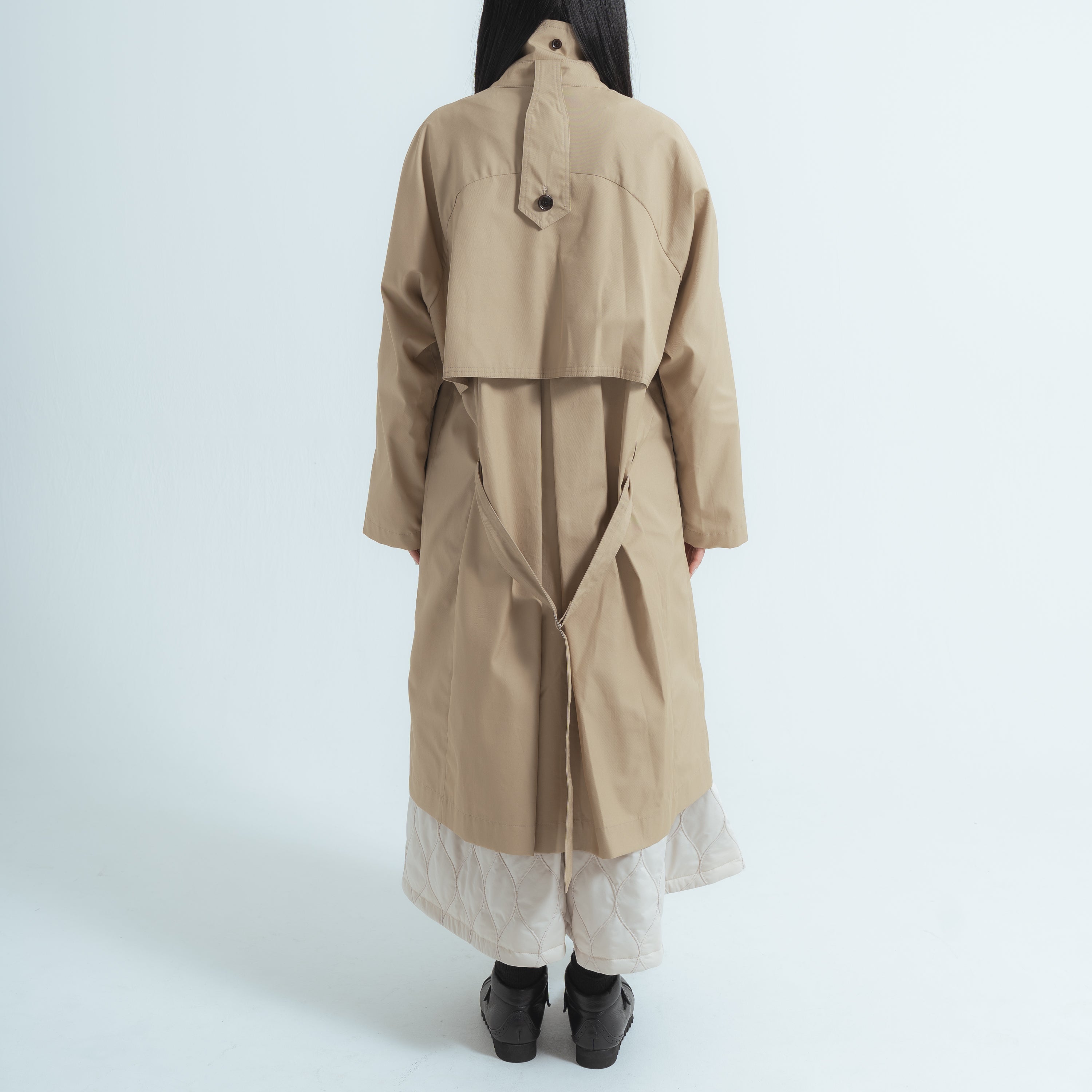 Gabardine trench coat– NaNo Art official shop